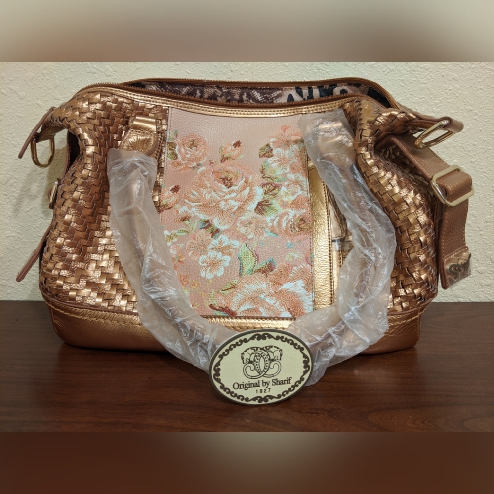 Original by Sharif zip top tote bag